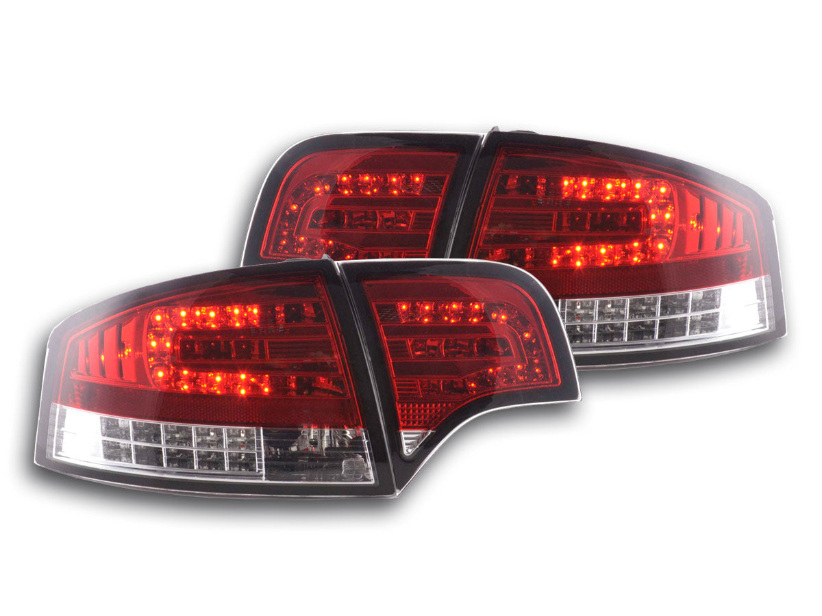 Led Rückleuchten gebraucht Audi A4 Limousine Typ 8E Bj. 04-07 rot/klar