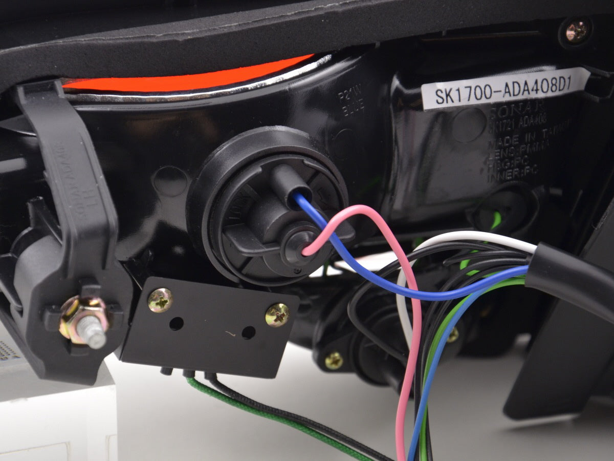 LED Rückleuchten Set Audi A4 B8 8K Limo Bj. 07-11 chrom