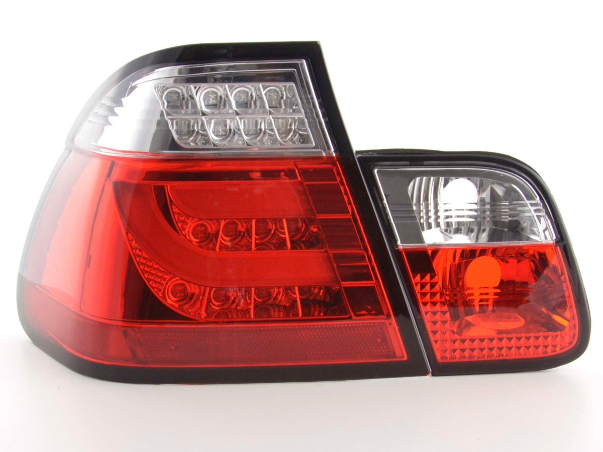 LED Rückleuchten Set BMW 3er E46 Limo 02-05 rot/klar