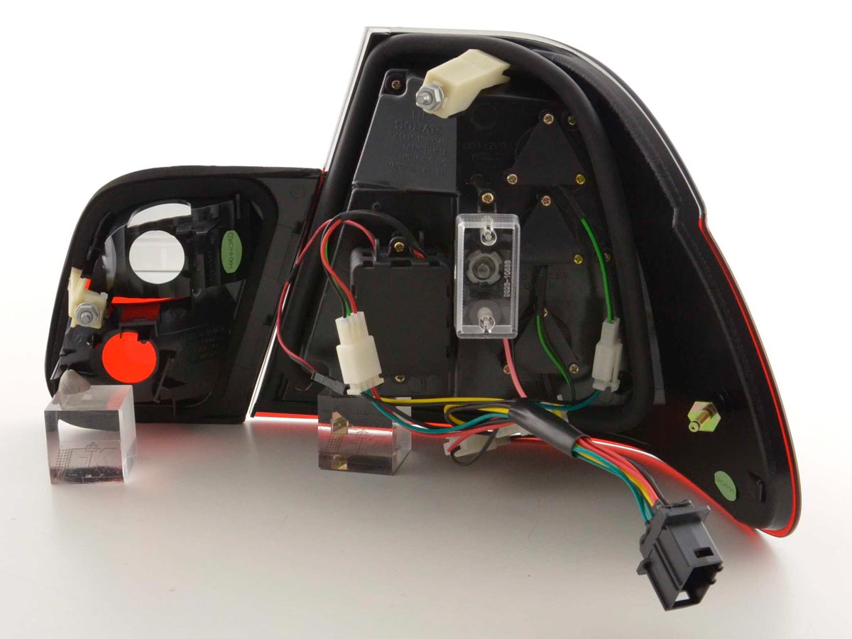 LED Rückleuchten Set BMW 3er E46 Limo 02-05 rot/schwarz