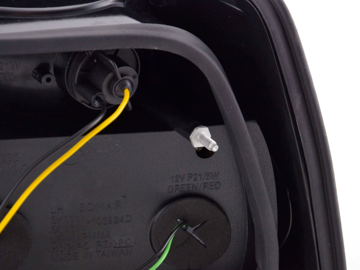 LED Rückleuchten Set BMW 3er Limousine Typ E36 Bj. 91-98 chrom