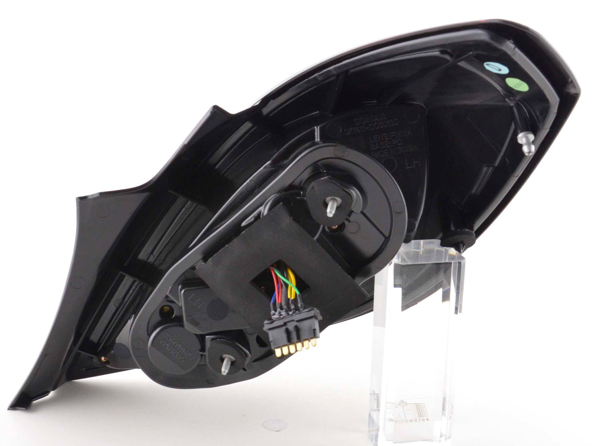LED Rückleuchten Set Opel Corsa D 3-türig Bj. 06-10 rot/klar