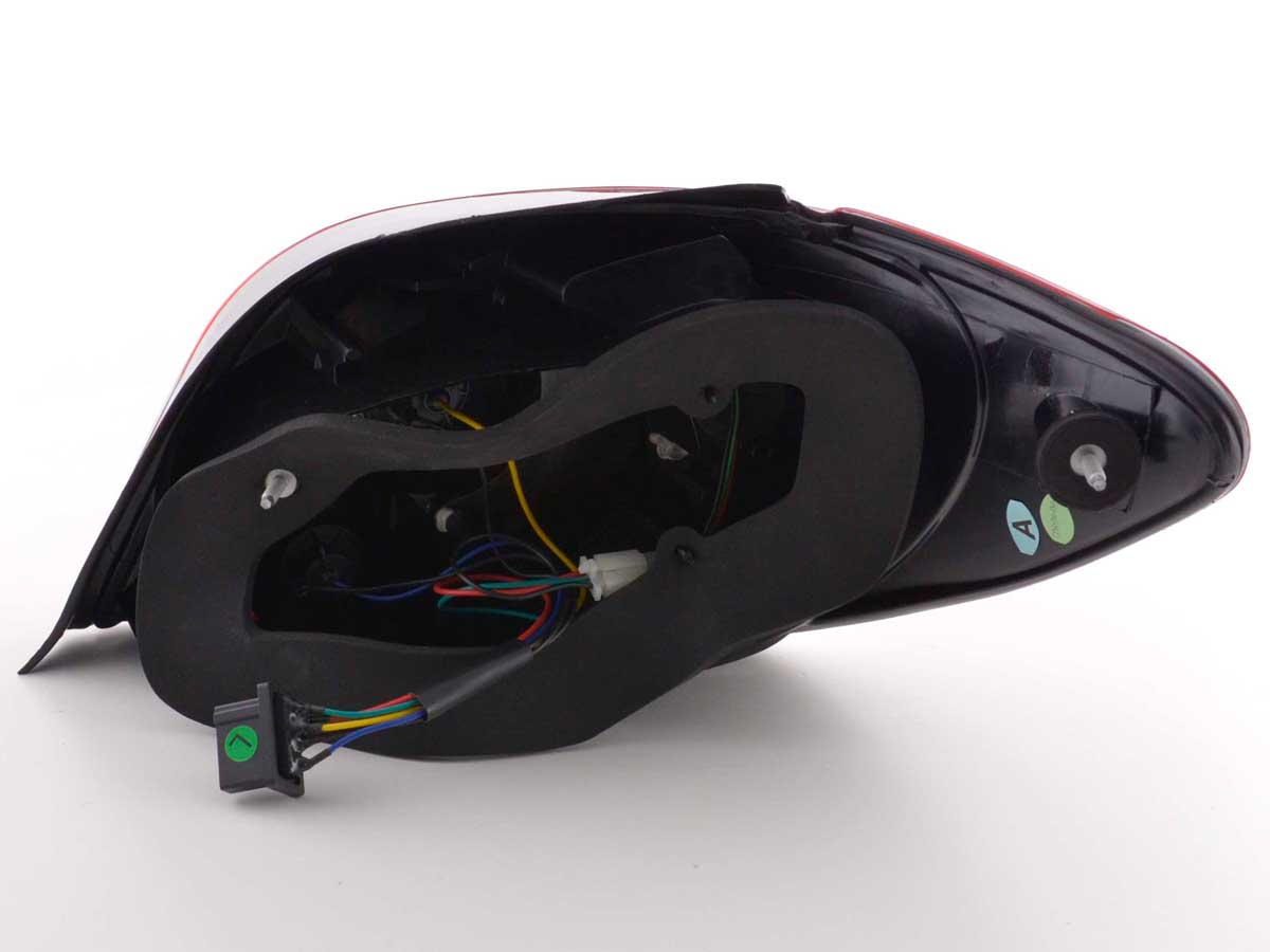 LED Rückleuchten Set Peugeot 307 Schrägheck Bj. 01-04 klar/rot