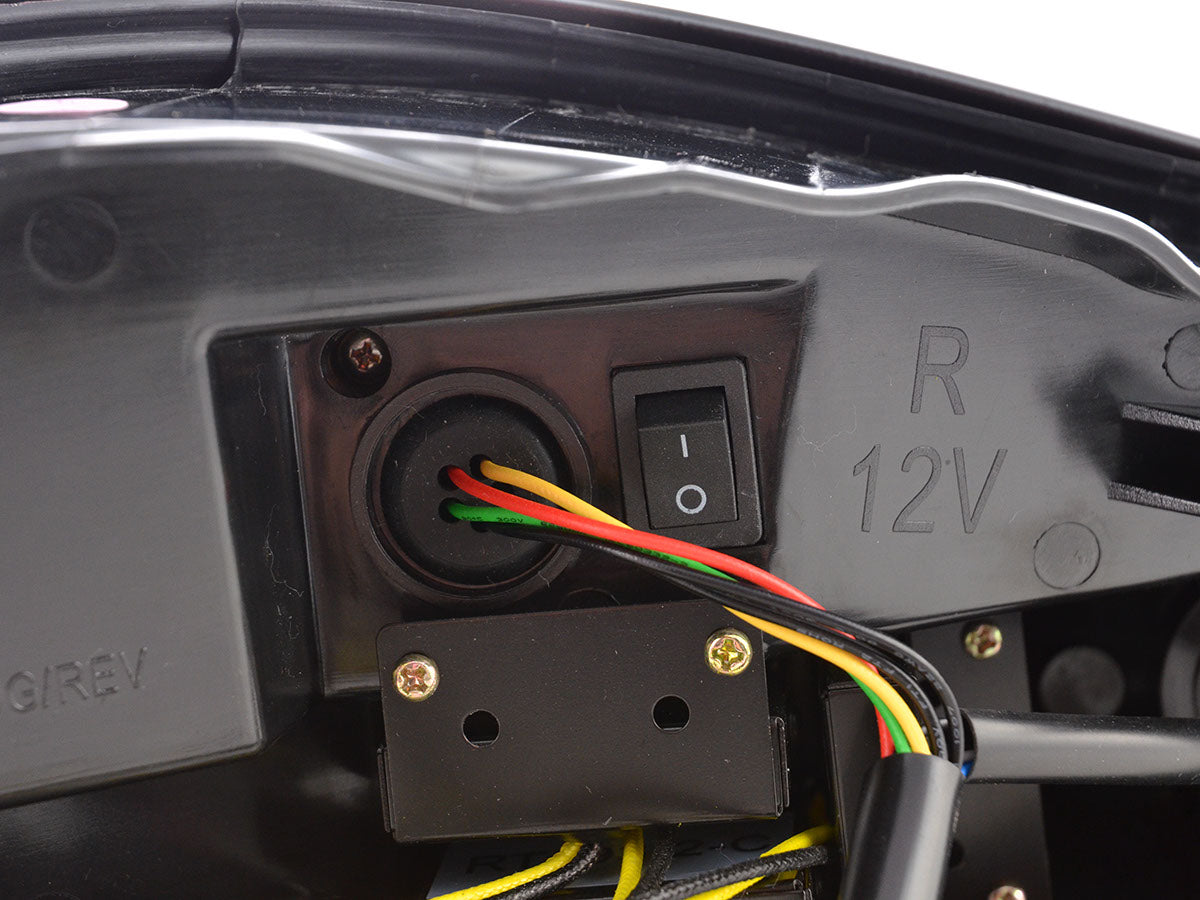LED Rückleuchten Set Lightbar Porsche Boxster Typ 987 Bj. 04-09 rot/smoke