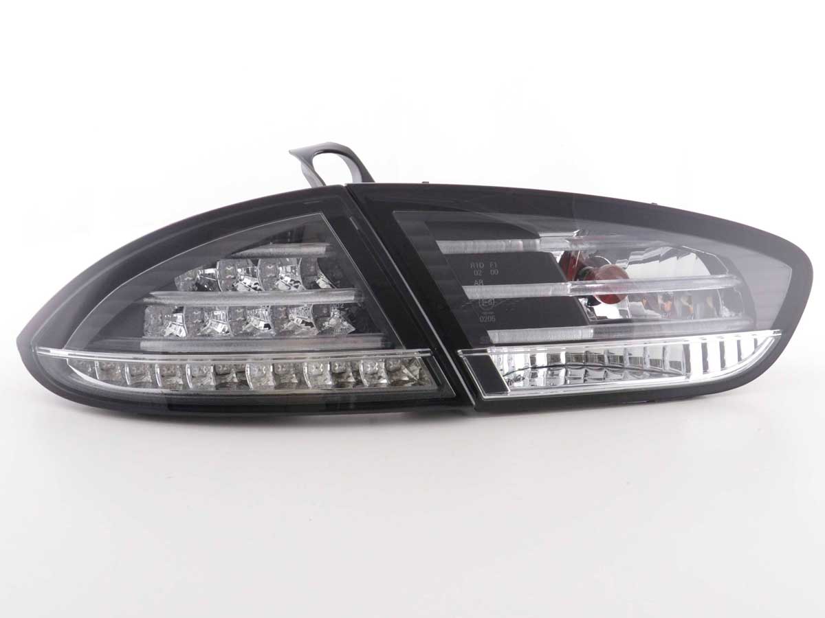LED Rückleuchten Set Seat Leon Typ 1P 09-12 schwarz