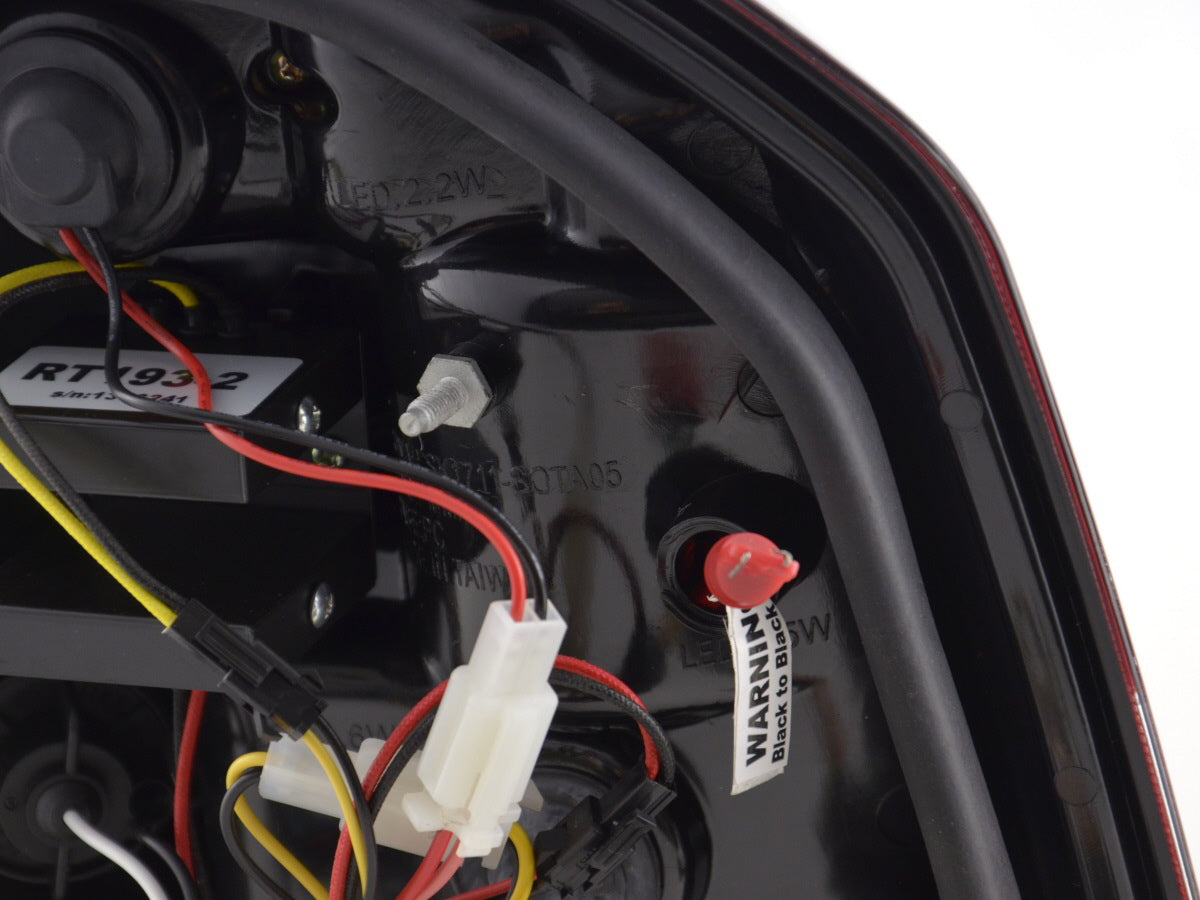 LED Rückleuchten Set Skoda Octavia 1Z Limo Bj. 05-12 rot/klar