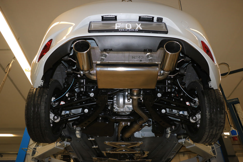 FOX Mazda MX5 - ND Endschalldämpfer quer Ausgang rechts/links - 1x115x85 Typ 32 rechts/links