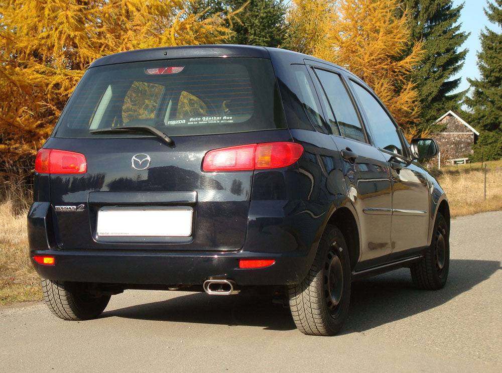 FOX Mazda 2 DY Endschalldämpfer - 150x70 Typ 53