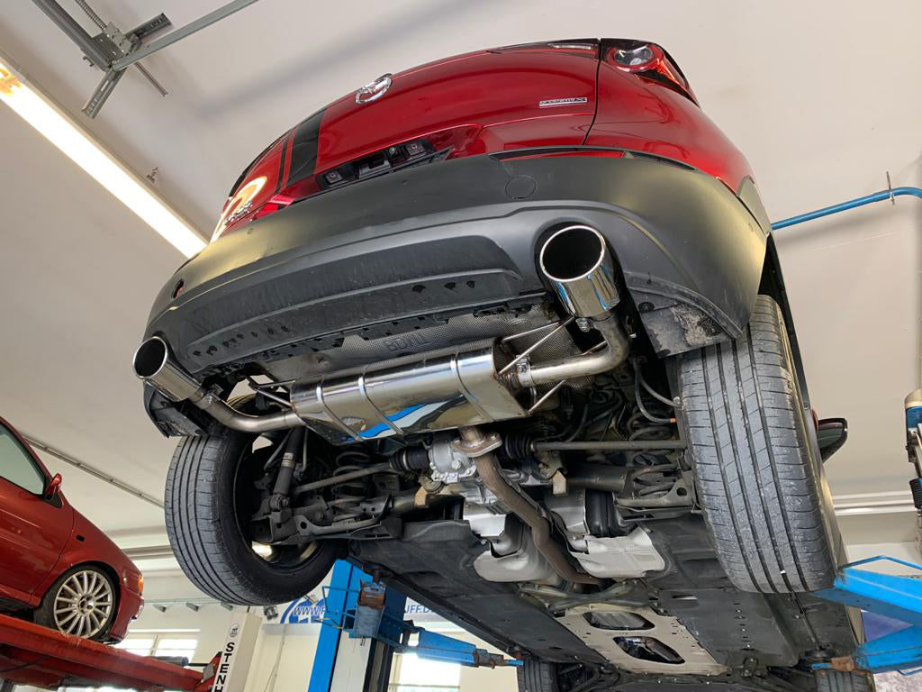 FOX Mazda CX30 X180 AT AWD Endschalldämpfer quer rechts/links - 129x106 Typ 32 rechts/links