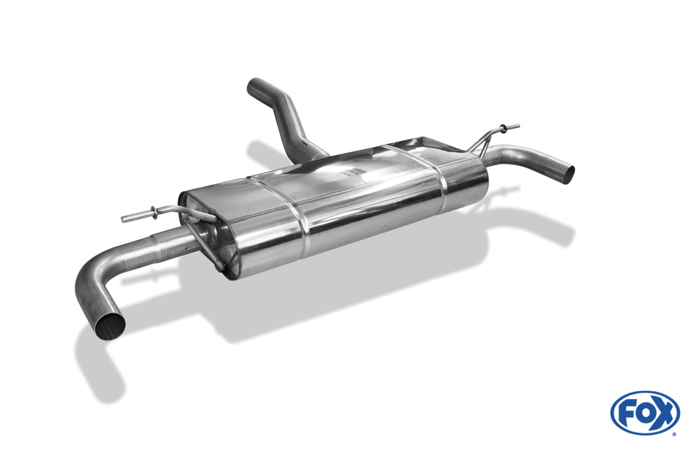 FOX Mercedes B-Klasse - 246 - AMG-Line/ Urban Endschalldämpfer quer Ausgang rechts/links - Ausgang in den originalen Endrohren