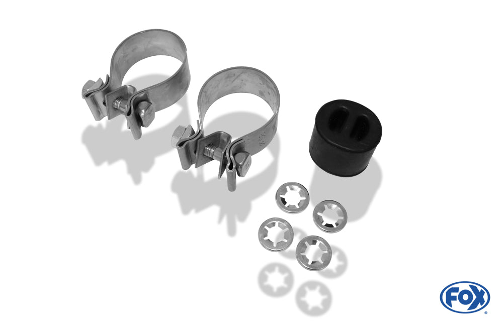 FOX Mercedes C-Klasse 6 Zylinder - W204/S204 - AMG-Paket Endschalldämpfer rechts/links - 2x115x85 Typ 32 rechts/links