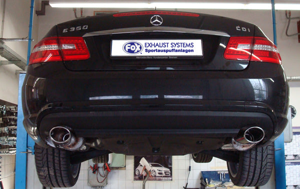 FOX Mercedes E-Klasse Cabrio A207 - 6 Zylinder Endschalldämpfer rechts/links - 115x85 Typ 32 rechts/links