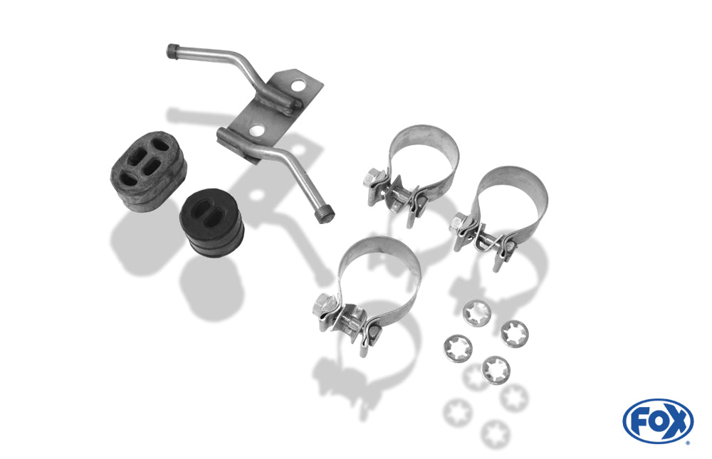 FOX Mercedes E-Klasse Cabrio A207 4 Zylinder Endschalldämpfer rechts/links - 115x85 Typ 32 rechts/links