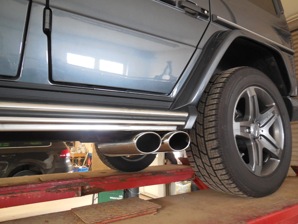 FOX Mercedes G-Klasse 350d - 463 Endrohr zum anstecken - 2x115x85 Typ 38