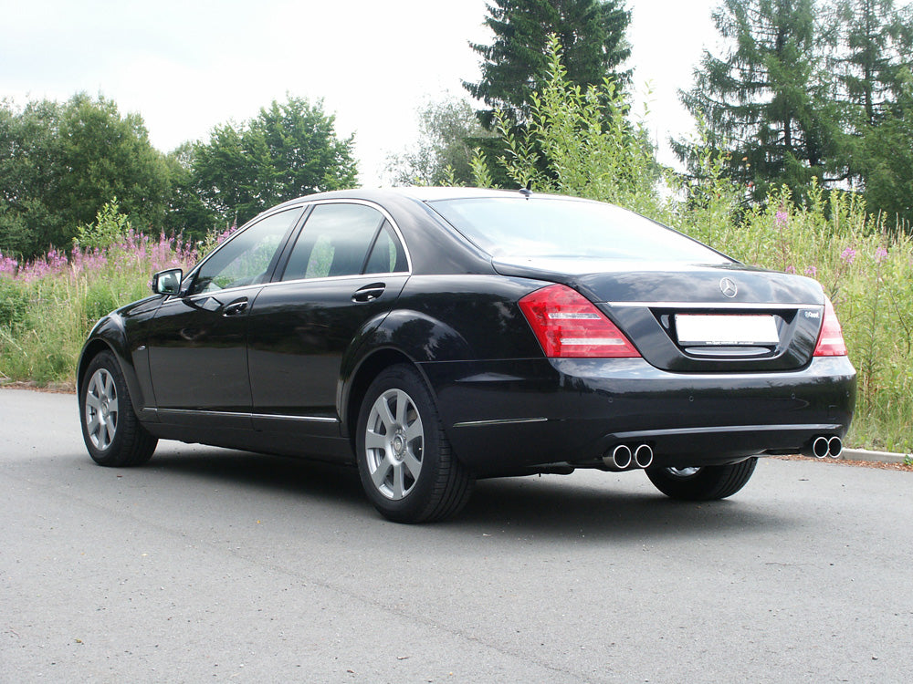 FOX Mercedes S-Klasse W221 Facelift Endschalldämpfer rechts/links - 2x90 Typ 12 rechts/links