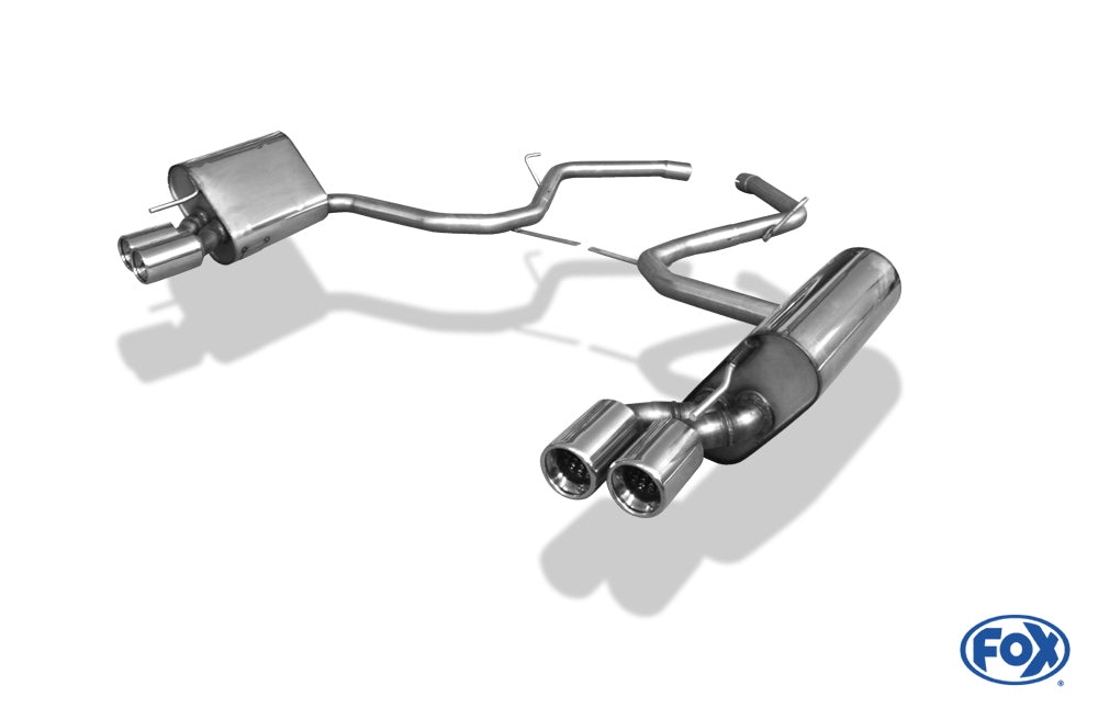 FOX Mercedes SL Typ 230 - Super Sound! Endschalldämpfer rechts/links - 2x80 Typ 13 rechts/links