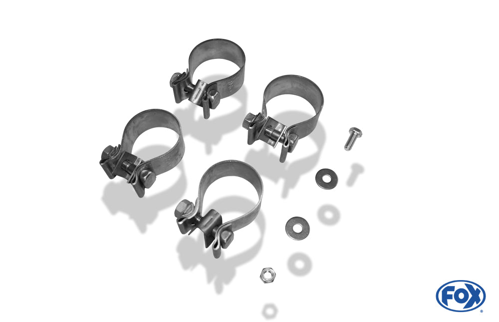 FOX Mercedes SL Typ 230 - Super Sound! Endschalldämpfer rechts/links - 2x115x85 Typ 32 rechts/links