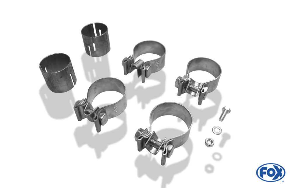 FOX Mercedes CLS Typ C219 Endschalldämpfer rechts/links - 2x115x85 Typ 32 rechts/links