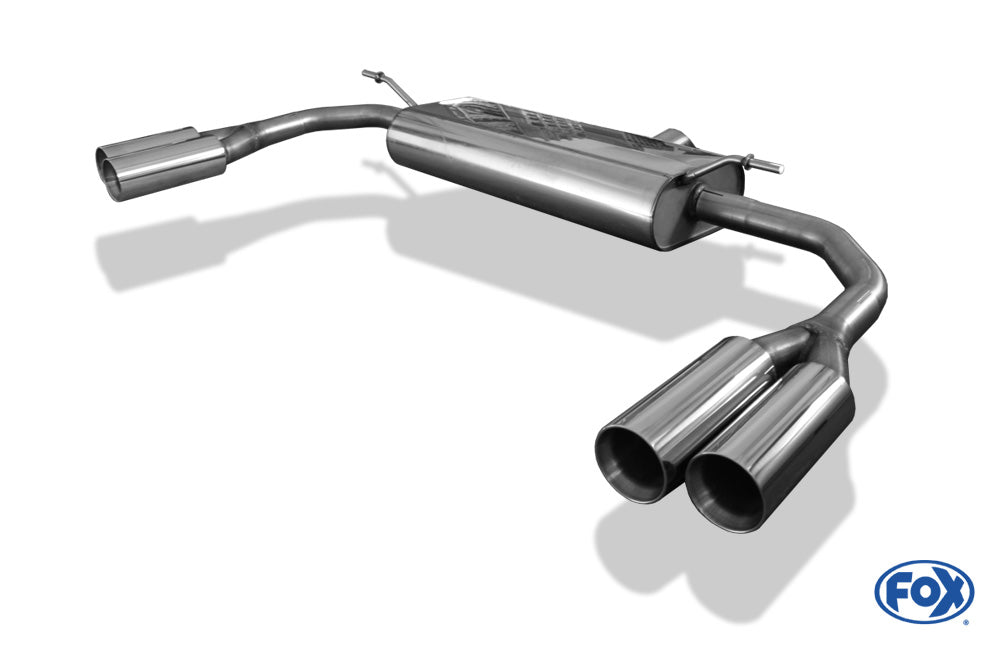 FOX Mercedes CLA - 117 4-matic Endschalldämpfer quer Ausgang rechts/links - 2x80 Typ 24 rechts/links