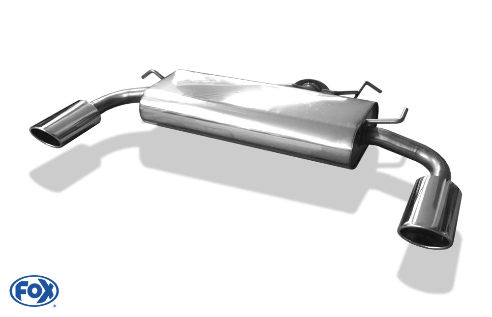 FOX Mitsubishi Lancer CYO - Stufenheck/ Sportback Endschalldämpfer quer Ausgang rechts/links - 115x85 Typ 32 rechts/links
