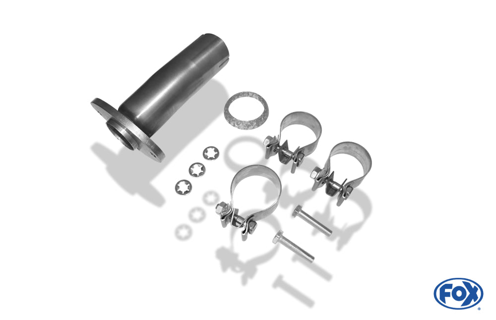 FOX Mitsubishi Lancer CYO - Stufenheck/ Sportback Endschalldämpfer quer Ausgang rechts/links - 1x100 Typ 17 rechts/links