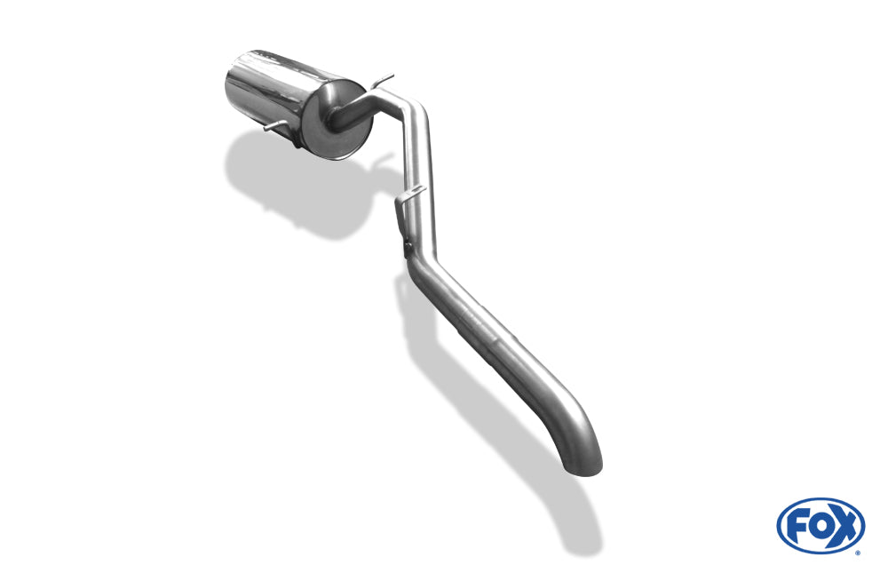 FOX Nissan Pick UP Typ D22 - 4-türer Endschalldämpfer - 1x55 Typ 26