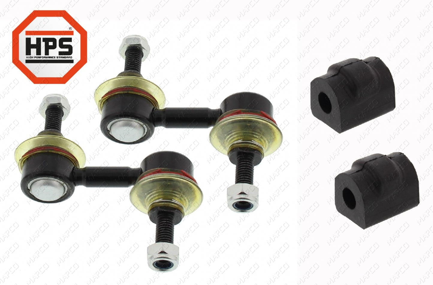 MAPCO Reparatursatz, Stabilisatorlager Satz Hinterachse beidseitig 53997HPS