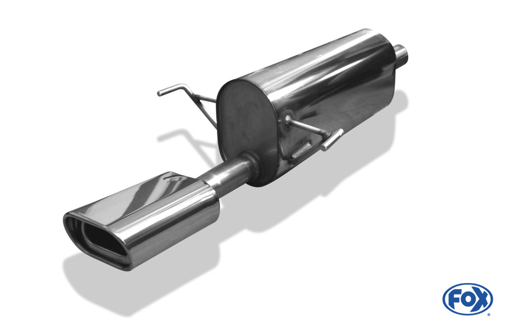 FOX Opel Astra H Caravan Endschalldämpfer einseitig - 135x80 Typ 53