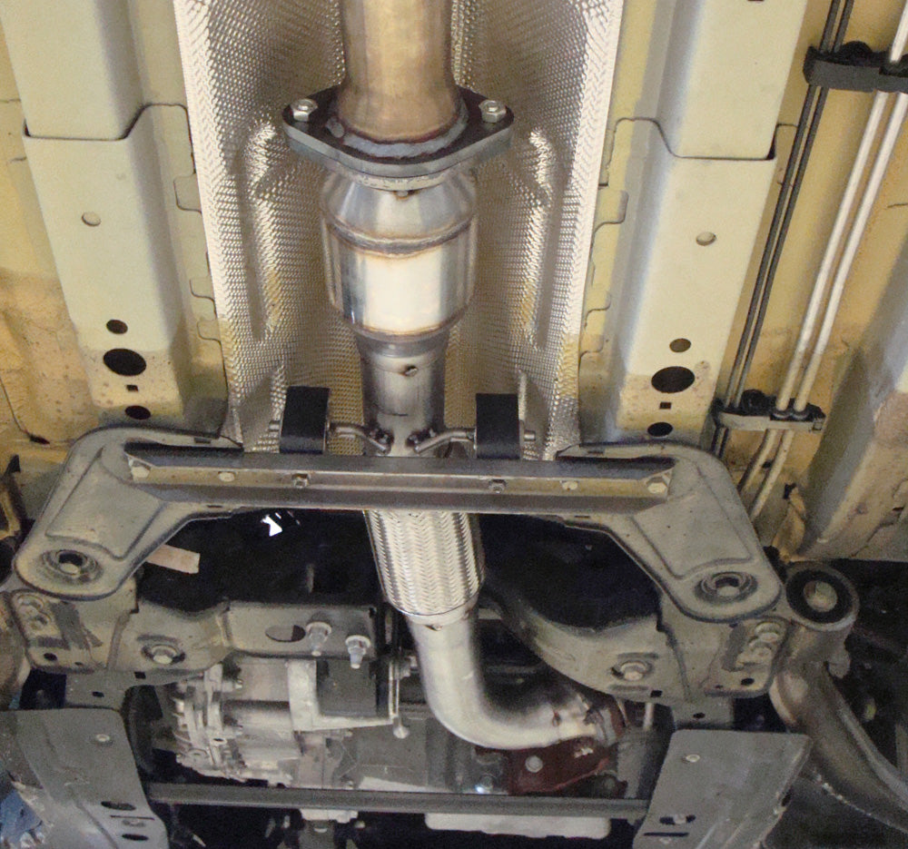 FOX Opel Astra J OPC Downpipe mit 200-Zeller FOX-Kat