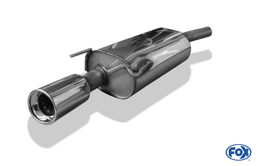 FOX Opel Tigra A Endschalldämpfer - 1x90 Typ 13