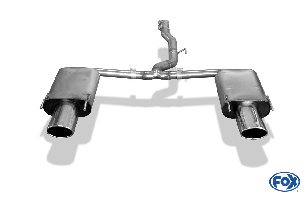 FOX Saab 9-5 - YS3G - Allrad Endschalldämpfer rechts/links - 140x90 Typ 44 rechts/links
