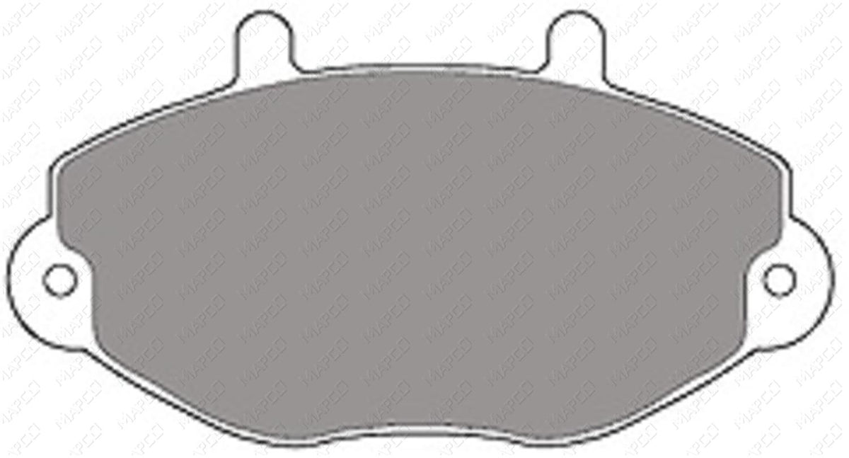 MAPCO Bremsbelagsatz, Scheibenbremse Vorderachse 6381