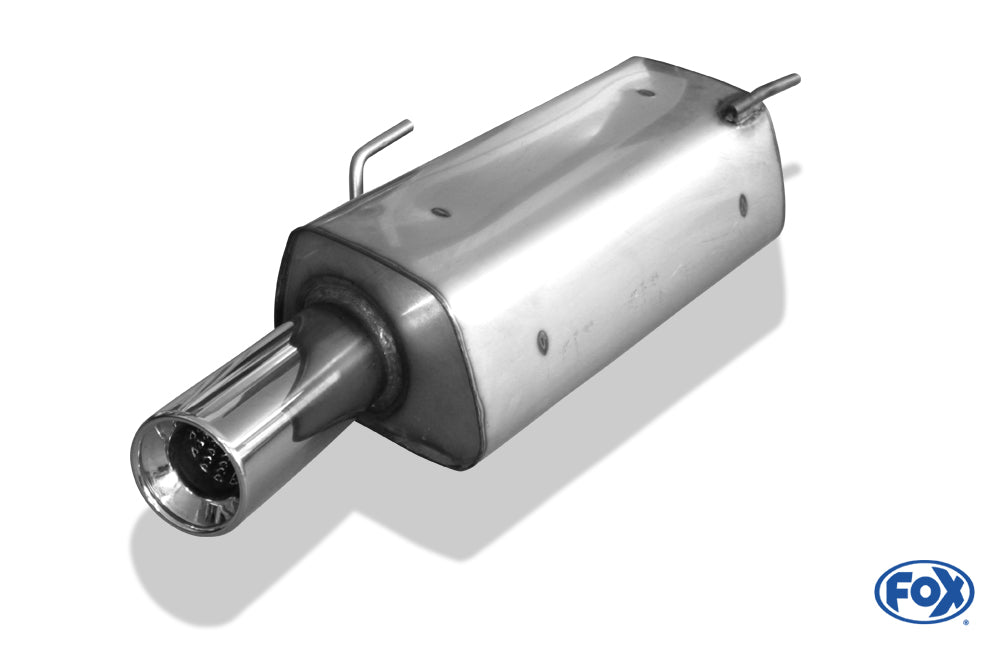FOX Peugeot 206 Limousine/ CC Endschalldämpfer - 1x90 Typ 13