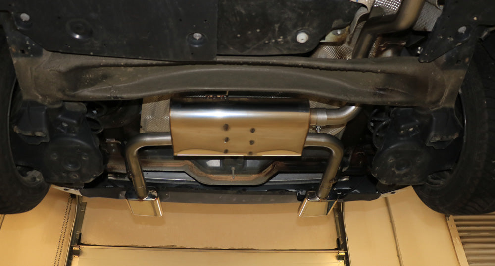 FOX Peugeot 308 II Endschalldämpfer Ausgang rechts/links - 145x65 Typ 59 rechts/links