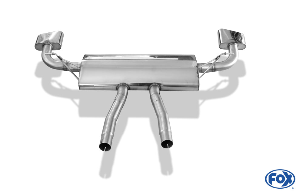 FOX Porsche Cayenne 9PA Facelift Endschalldämpfer rechts/links - 220x80 Typ 49 rechts/links
