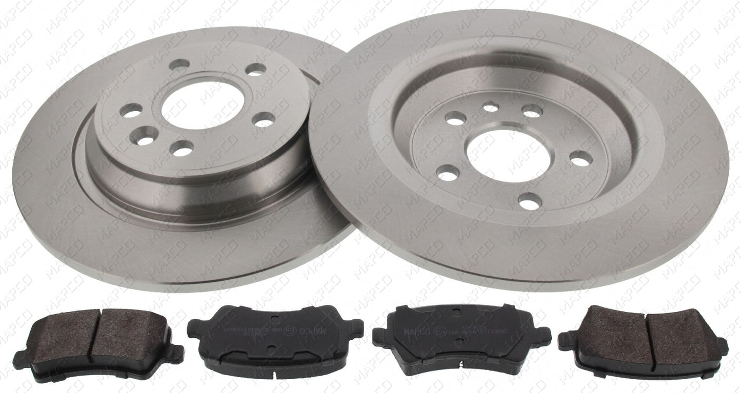 MAPCO Bremsensatz, Scheibenbremse Hinterachse 47974