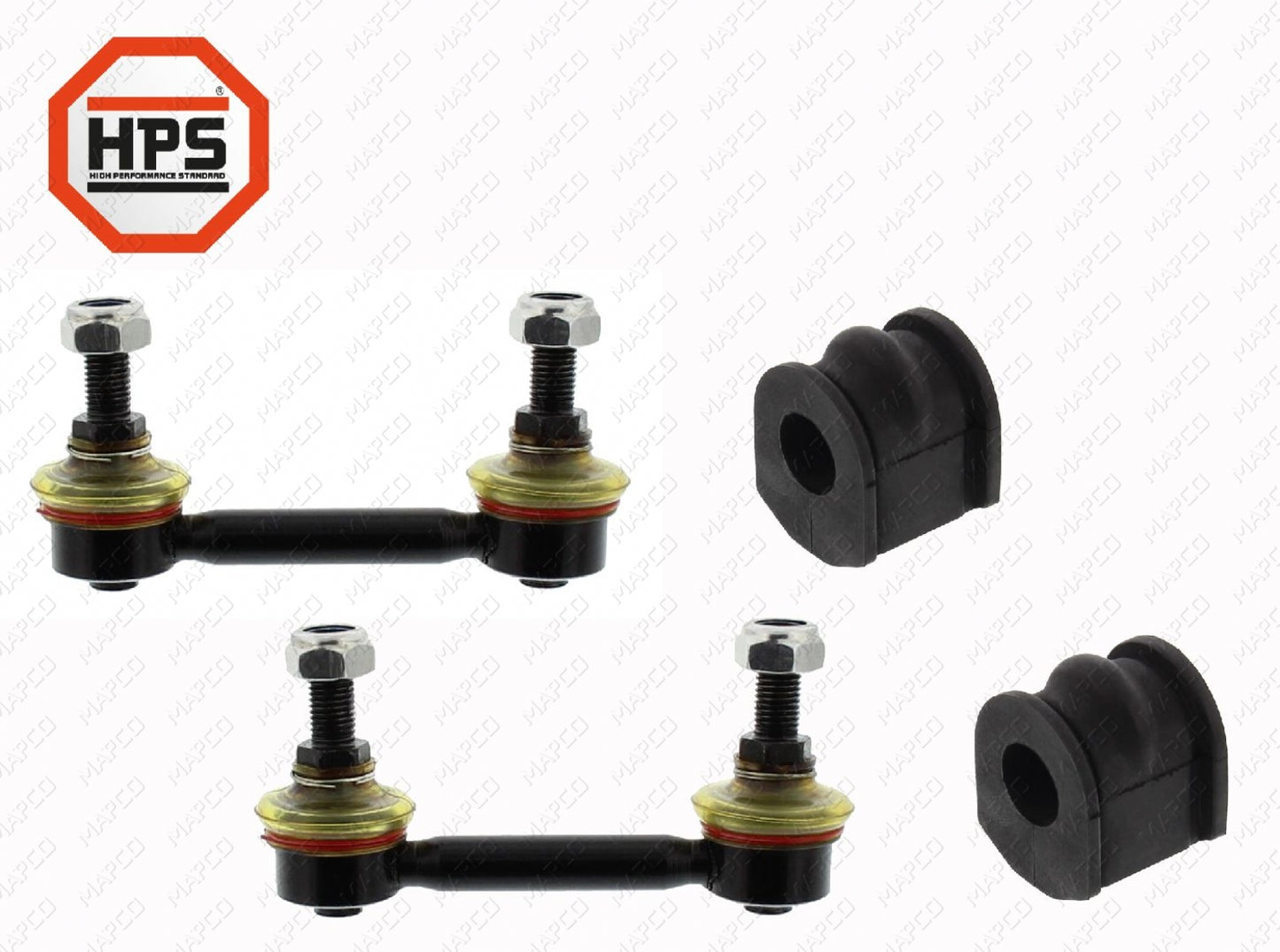 MAPCO Reparatursatz, Stabilisatorlager Satz Hinterachse beidseitig 53558HPS