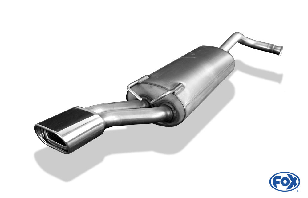 FOX Renault 19 - Chamade Endschalldämpfer - 135x80 Typ 53