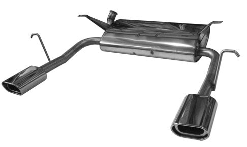 FOX Renault Laguna II B74 - Limousine Endschalldämpfer Ausgang rechts/links - 160x80 Typ 53 rechts/links