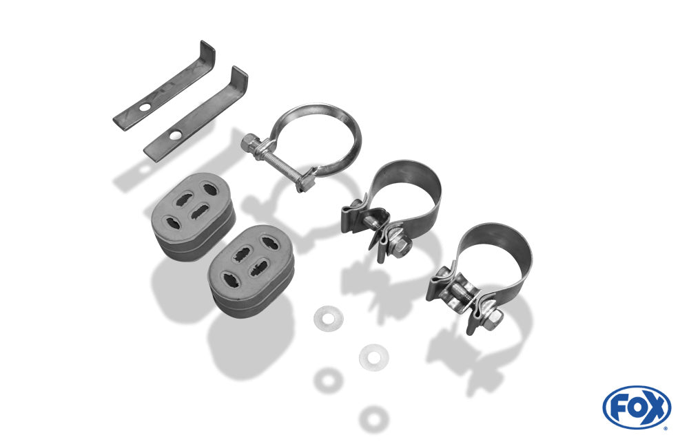 FOX Renault Laguna II K74 - Grandtour Endschalldämpfer Ausgang rechts/links - 160x80 Typ 53 rechts/links