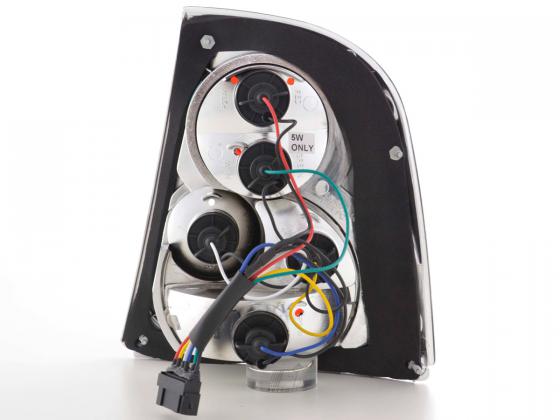 Rückleuchten Set Skoda Octavia Typ 1U Bj. 96-02 chrom