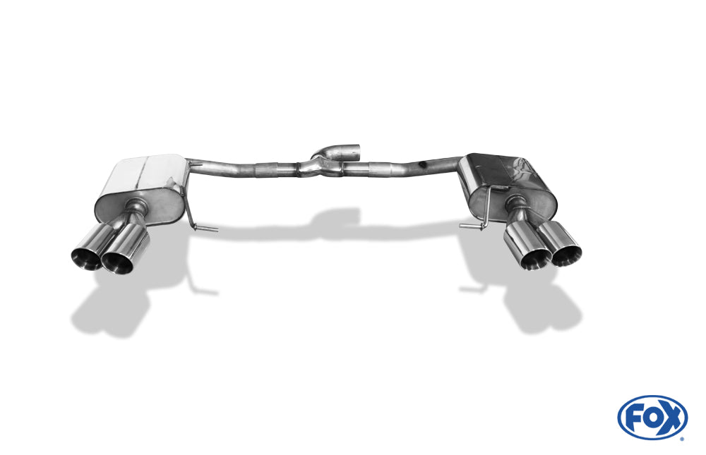 FOX Seat Leon 5F ST 4x4 - Cupra 300 Endschalldämpfer rechts/links - 2x80 Typ 25 rechts/links