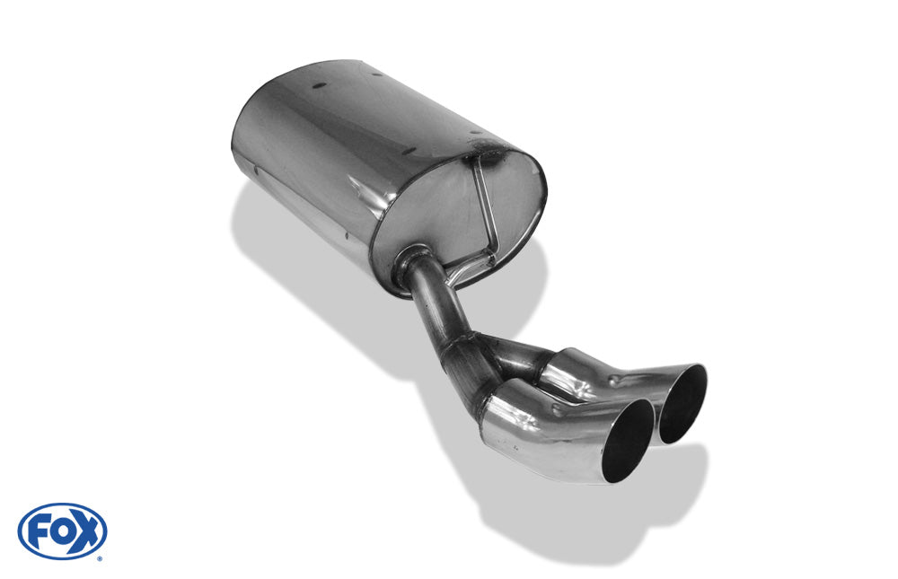 FOX Skoda Octavia 1U 4x4 Endschalldämpfer - 2x76 Typ 18