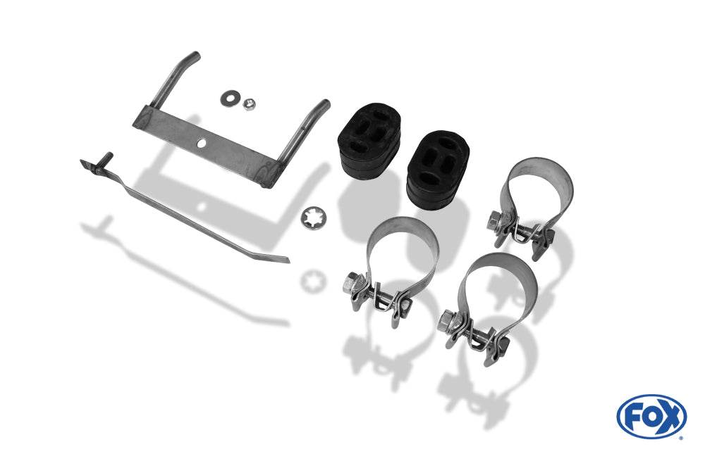 FOX Skoda Octavia Typ 1Z 4x4 + Scout Endschalldämpfer rechts/links - 2x70 Typ 12 rechts/links