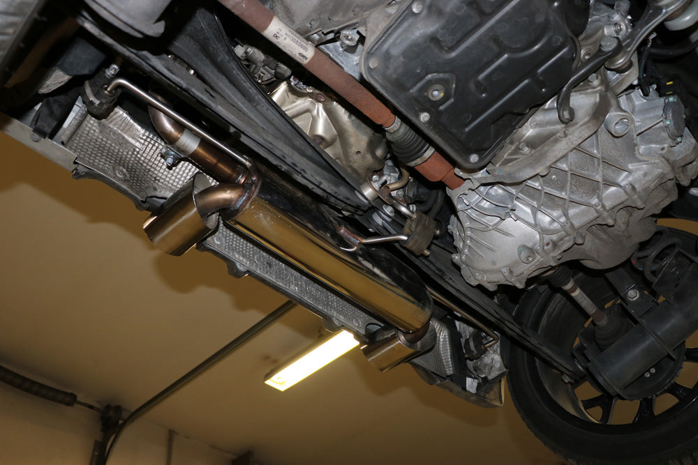 FOX Smart Forfour 453 Brabus Endschalldämpfer quer Ausgang rechts/links inkl. Flexstück - 1x100 Typ 25 rechts/links