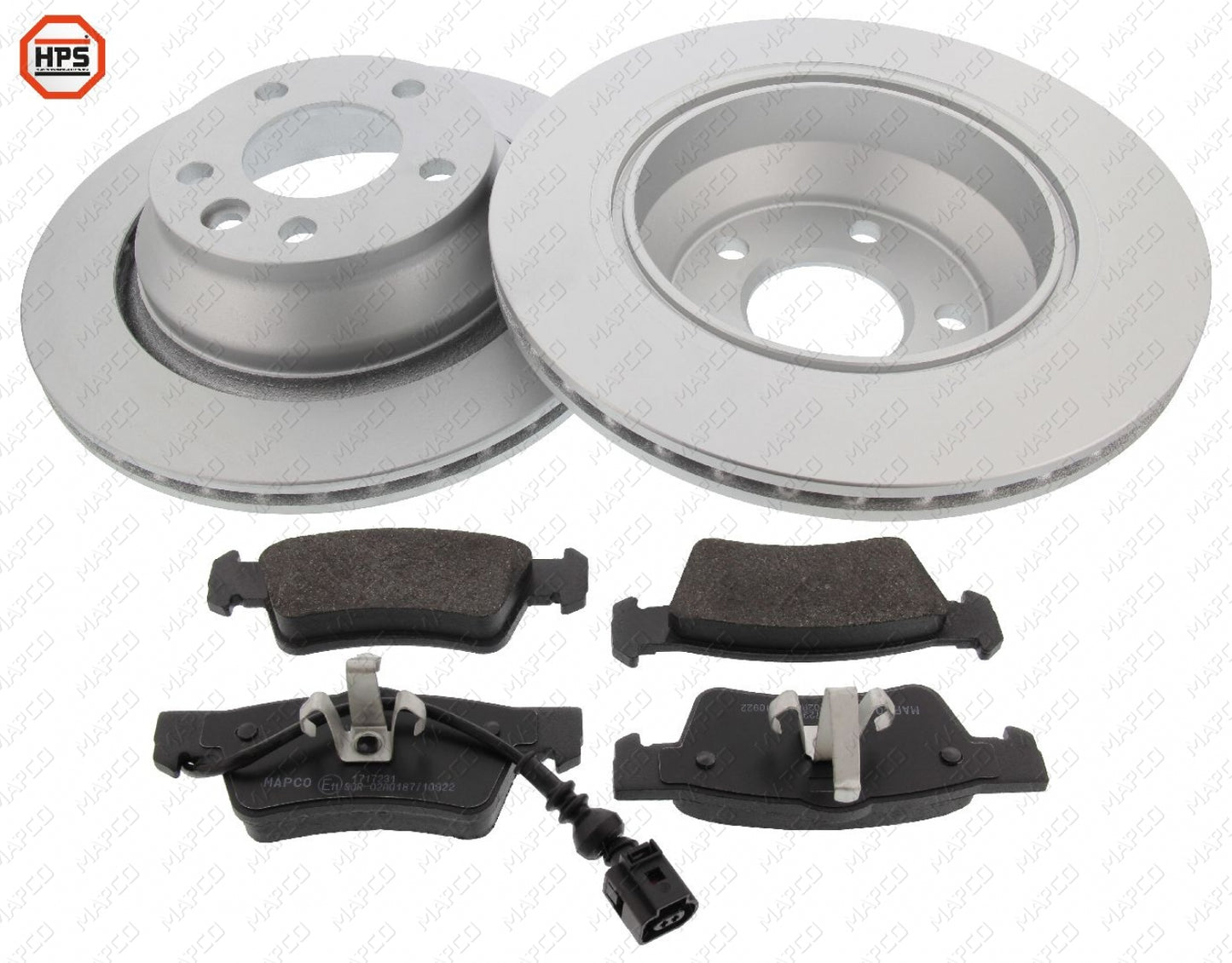 MAPCO Bremsensatz, Scheibenbremse Hinterachse 47778HPS