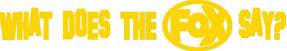 FOX FOX Sticker Melone "What does the FOX say?" - geplottet Höhe: 34mm Breite: 200mm