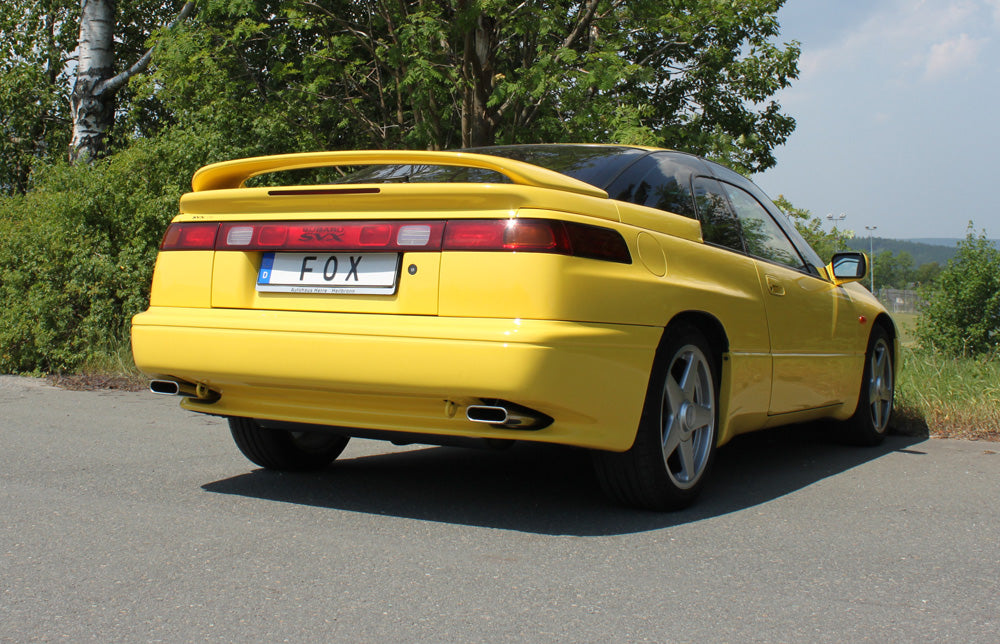 FOX Subaru SVX Endschalldämpfer quer Ausgang rechts/links - 130x50 Typ 52 rechts/links