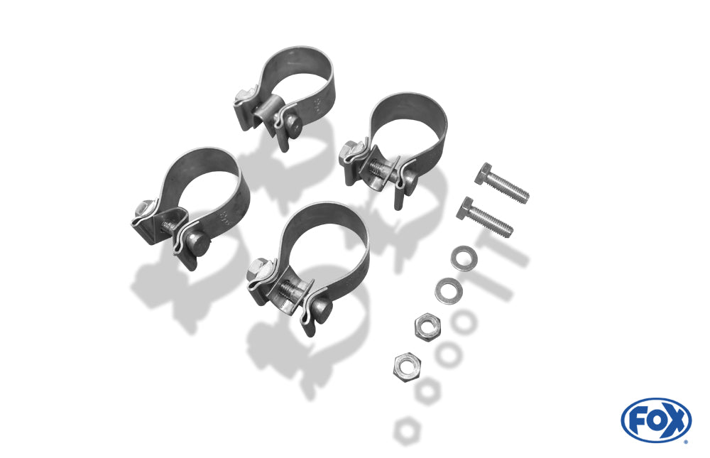 FOX Suzuki Grand Vitara JT - 5-Türer Endschalldämpfer quer Ausgang rechts/links - 145x65 Typ 59 rechts/links