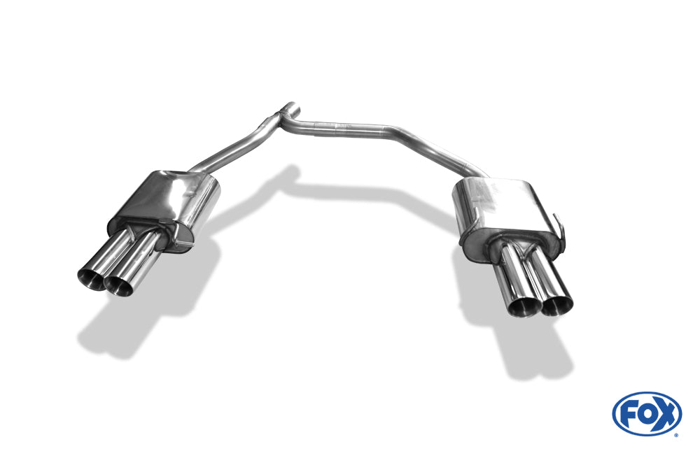 FOX Skoda Octavia Typ 1Z inkl. Facelift Endschalldämpfer rechts/links - 2x76 Typ 25 rechts/links